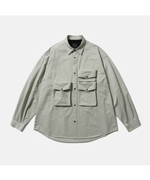 [AW25] GEAR POCKET SHIRT / LIGHT TAUPE