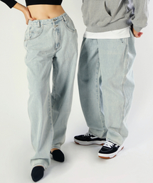 CONTROBANAL3（コントロバナレー）の「Authentic BAGGY Jeans [LIGHT BLUE]（デニムパンツ）」