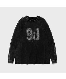 KANEITEI（カネイテイ）の「NUMBERING RAGLAN LONG SLEEVES (PIGMENT CHARCOAL)（Tシャツ/カットソー）」