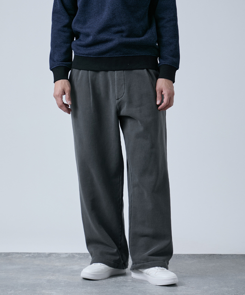 B.C STOCK（ベーセーストック）の「スウェットオーバーパンツ（スウェットパンツ・メンズ・ブラック/グレー/チャコールグレー・LARGE/MEDIUM）」の13枚目の写真