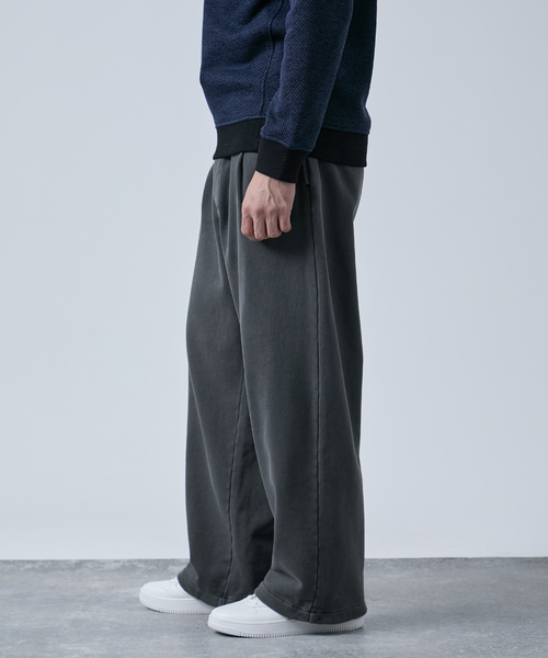 B.C STOCK（ベーセーストック）の「スウェットオーバーパンツ（スウェットパンツ・メンズ・ブラック/グレー/チャコールグレー・LARGE/MEDIUM）」の14枚目の写真
