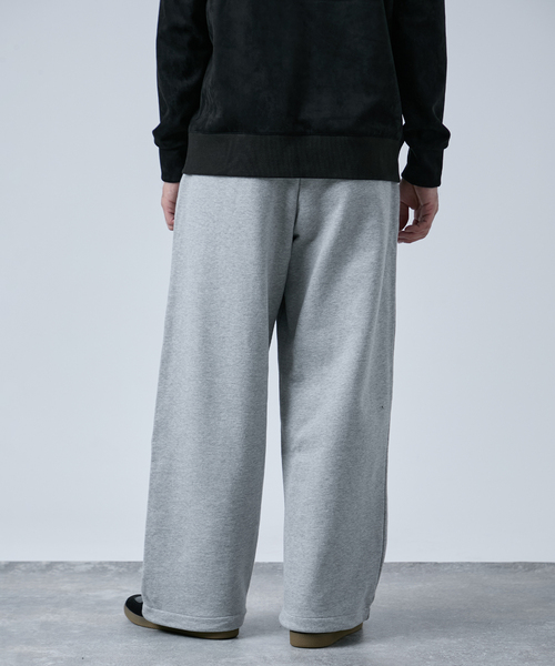 B.C STOCK（ベーセーストック）の「スウェットオーバーパンツ（スウェットパンツ・メンズ・ブラック/グレー/チャコールグレー・LARGE/MEDIUM）」の19枚目の写真