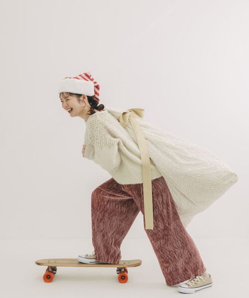 COHINA（コヒナ）の「【YUNA SANTA】トウィンクルベロアパンツ 【低身長・小柄女性】（その他パンツ・レディース・ホワイト/ブラック/ピンク・SHORT/REGULAR）」の22枚目の写真
