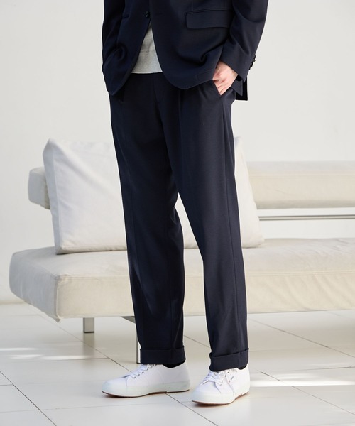GLOBAL WORK(グローバルワーク)の「ストレッチハニカムパンツ/Salon de GW/600875(スラックス・メンズ・ブラック/ネイビー・X-LARGE/LARGE/MEDIUM/SMALL)」の12枚目の写真