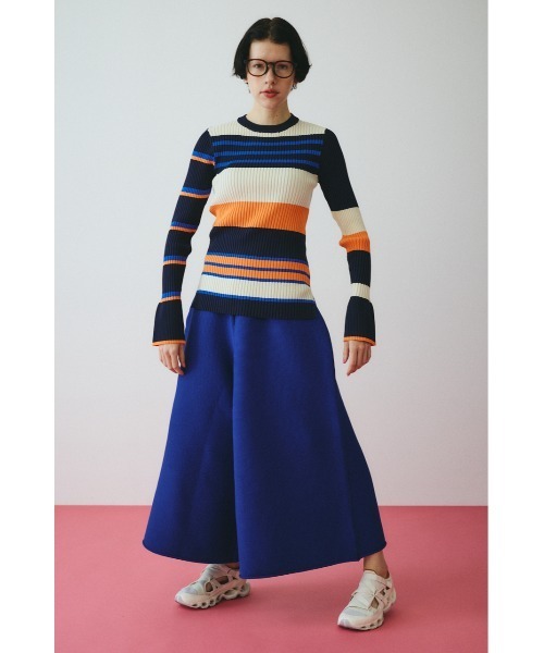 HeRIN.CYE（ヘリンドットサイ）の「Randam Border knit tops　　ランダムボーダーニットトップス（ニット/セーター・レディース・ブルー系その他3/グレー系その他・FREE）」の10枚目の写真