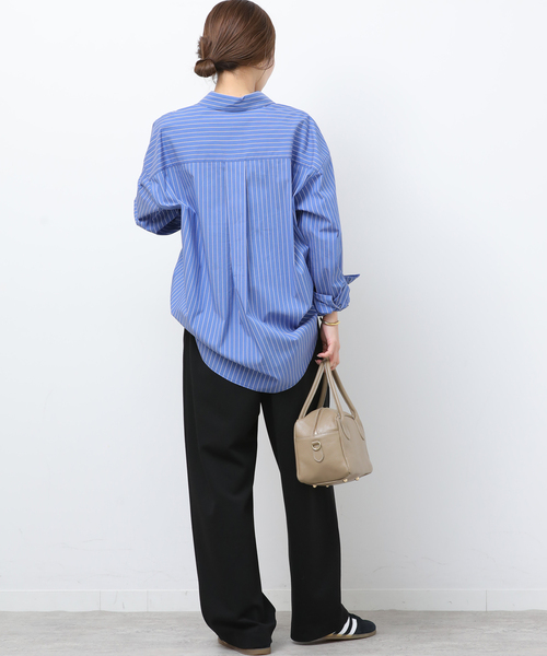 JOURNAL STANDARD relume(ジャーナルスタンダード レリューム)の「コクーンシルエットジャージーパンツ(その他パンツ・レディース・チャコールグレー/ブラック・FREE)」の5枚目の写真