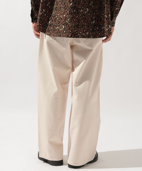 niko and...（ニコアンド）の「[niko and ...JEANS]DENIM BUSH PANTS（デニムパンツ・メンズ・オフホワイト/インディゴブルー・LARGE/MEDIUM）」の17枚目の写真