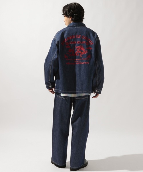 niko and...（ニコアンド）の「[niko and ...JEANS]DENIM BUSH PANTS（デニムパンツ・メンズ・オフホワイト/インディゴブルー・LARGE/MEDIUM）」の19枚目の写真