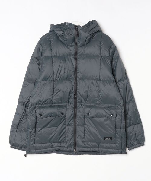 TAION（タイオン）の「MOUNTAIN VOLUME HOOD DOWN JACK TAION-106VZMT（ブルゾン・メンズ・ブラック/グレー・SMALL/MEDIUM/LARGE/X-LARGE）」の2枚目の写真