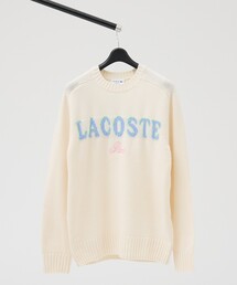 LACOSTE | 【LACOSTE / ラコステ】ブランドネームロゴシャギーニッティングセーター(ニット/セーター)