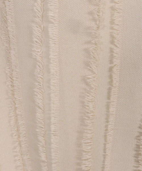 CAMBIO（カンビオ）の「ms6356- Fringe Stripe Shirts ストライプシャツ(PF-261-010)（シャツ/ブラウス・メンズ・ナチュラル/ブラック・L/M）」の18枚目の写真
