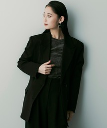SERENO（セレーノ）の「ウールブレンド ピークドラペルジャケット（テーラードジャケット）」