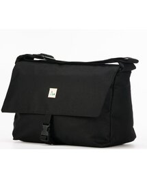 THE-ABON（エイボン）の「ミラー スクエア ポリ クロスバッグ ブラック（メッセンジャーバッグ）」