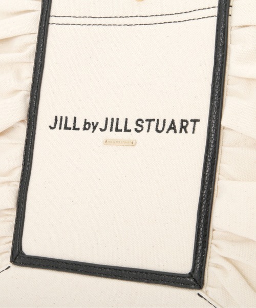 JILL by JILL STUART(ジルバイジルスチュアート)の「フレームフリルトート大(トートバッグ・レディース・ピンク/ホワイト/ブラック/ホワイト系その他・FREE)」の14枚目の写真