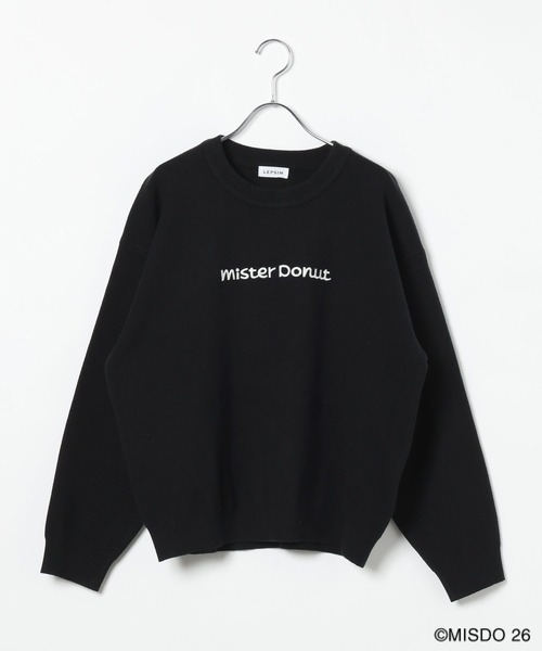 LEPSIM(レプシィム)の「【Mister Donut】12ゲージドーナツプルオーバー 627321(ニット/セーター・レディース・アイボリー/ブラック・FREE)」の20枚目の写真