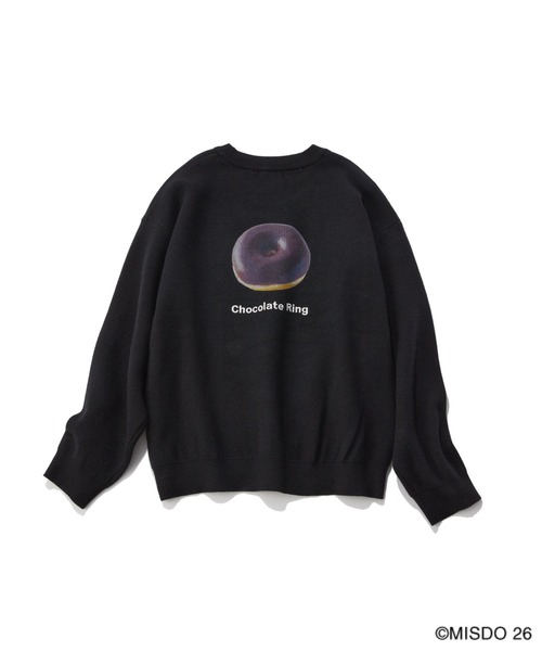 LEPSIM(レプシィム)の「【Mister Donut】12ゲージドーナツプルオーバー 627321(ニット/セーター・レディース・アイボリー/ブラック・FREE)」の21枚目の写真