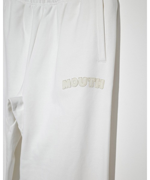 NISHIMOTO IS THE MOUTH（ニシモト イズ ザ マウス）の「WIDE SWEAT PANTS | NISHIMOTO IS THE MOUTH（スウェット・メンズ・ホワイト/ブラック・L/XL/S/M）」の9枚目の写真