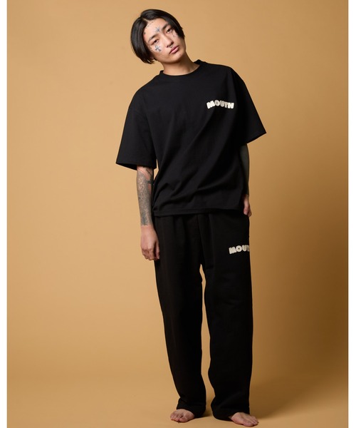 NISHIMOTO IS THE MOUTH（ニシモト イズ ザ マウス）の「WIDE SWEAT PANTS | NISHIMOTO IS THE MOUTH（スウェット・メンズ・ホワイト/ブラック・L/XL/S/M）」の12枚目の写真