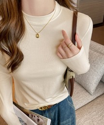 blackdia ocean モダール モックネック カットソー