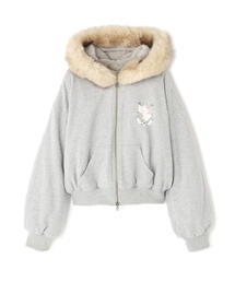 Nodress（ノードレス）の「Nφdress/ノードレス/Hoodie Jacket Fau Fur Trim（パーカー）」