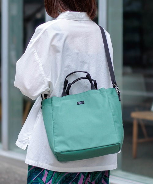 STANDARD SUPPLY（スタンダードサプライ）の「[STANDARD SUPPLY] SIMPLICITY 2WAY FOLD TOTE  / 2ウェイフォールドトート（トートバッグ・レディース・ミント・FREE）」の6枚目の写真