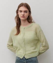 CAMINO（カミノ）の「ブークルカーディガン（ミント）（カーディガン/ボレロ）」