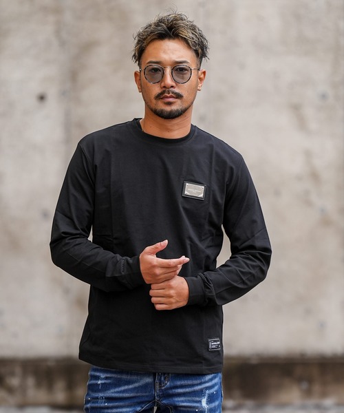 adamsJUGGLER（アダムスジャグラー）の「RTEGプレートロンティー（Tシャツ/カットソー・メンズ・ホワイト/ブラック・S/M/L/XL/XXL）」の16枚目の写真