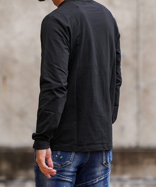 adamsJUGGLER（アダムスジャグラー）の「RTEGプレートロンティー（Tシャツ/カットソー・メンズ・ホワイト/ブラック・S/M/L/XL/XXL）」の20枚目の写真