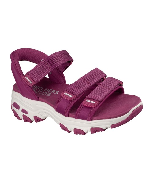 SKECHERS｜スケッチャーズのサンダル（ピンク/桃色系・ワンポイント