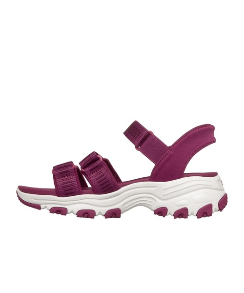 SKECHERS（スケッチャーズ）の「ディーライツ サンダル クラシック キャッチ（サンダル・レディース・ホワイト×ホワイト/ベビーピンク/ブラック×ブラック・25cm/23cm/24cm）」の13枚目の写真