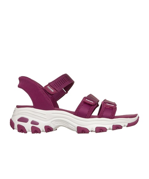 SKECHERS（スケッチャーズ）の「ディーライツ サンダル クラシック キャッチ（サンダル・レディース・ホワイト×ホワイト/ベビーピンク/ブラック×ブラック・25cm/23cm/24cm）」の14枚目の写真