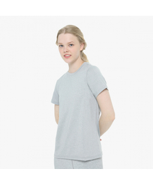MO SPORTS（モースポーツ）の「モ ソフトTシャツ レディース (ライトグレー)（Tシャツ/カットソー）」