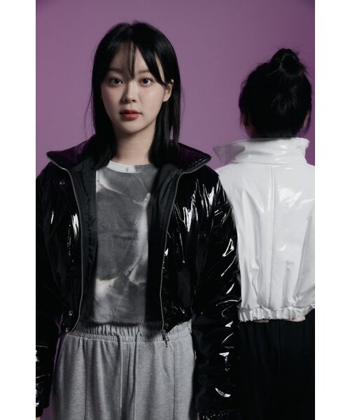 APOSTROPHE COMMA(アポストロフィコンマ)の「ハイグロシーショートパディングジャケット(ブラック)(ダウンジャケット/コート・レディース・その他・LARGE/MEDIUM/SMALL)」の3枚目の写真