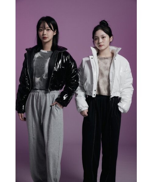 APOSTROPHE COMMA(アポストロフィコンマ)の「ハイグロシーショートパディングジャケット(ブラック)(ダウンジャケット/コート・レディース・その他・LARGE/MEDIUM/SMALL)」の7枚目の写真