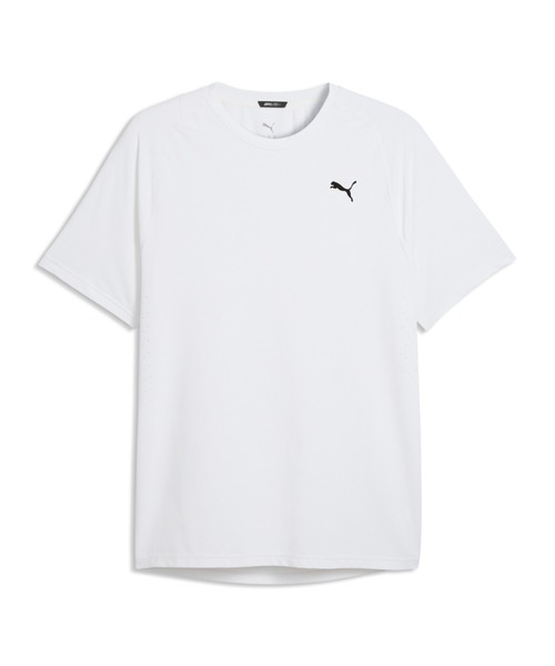 PUMA(プーマ)の「PUMA プーマ メンズ トレーニング ドライエリート 半袖 Tシャツ(Tシャツ/カットソー・メンズ・ホワイト/ブラック・XX-LARGE/X-LARGE/LARGE/SMALL/MEDIUM)」の2枚目の写真