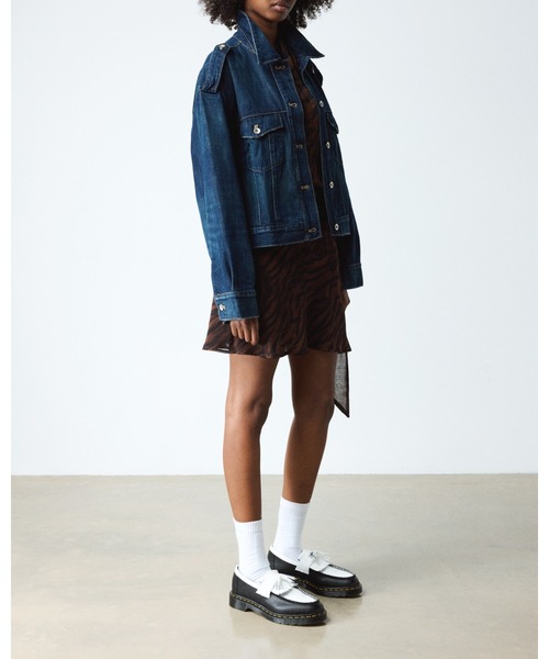 Dr. Martens(ドクターマーチン)の「Dr. Martens/ドクターマーチン ADRIAN ブラックホワイト ローファー シューズ 42981001(ローファー・メンズ・ブラック×ホワイト・UK3/UK11/UK10/UK9/UK8/UK7/UK6/UK5/UK4)」の3枚目の写真