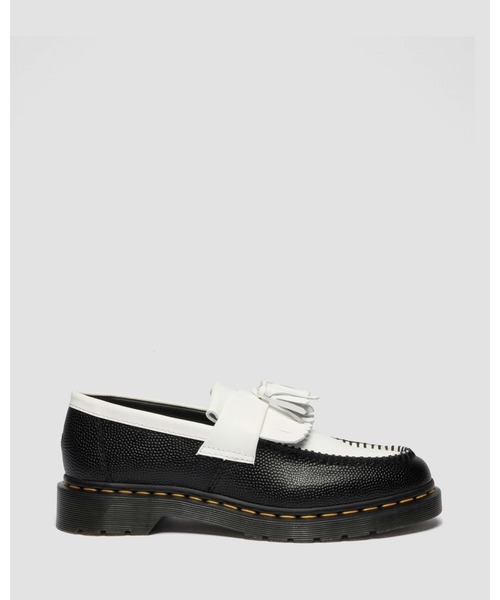 Dr. Martens(ドクターマーチン)の「Dr. Martens/ドクターマーチン ADRIAN ブラックホワイト ローファー シューズ 42981001(ローファー・メンズ・ブラック×ホワイト・UK3/UK11/UK10/UK9/UK8/UK7/UK6/UK5/UK4)」の7枚目の写真