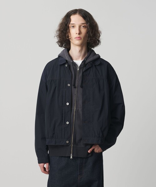 ビンテージ タフタ トラッカー ジャケット（ブルゾン）｜MONKEY TIME