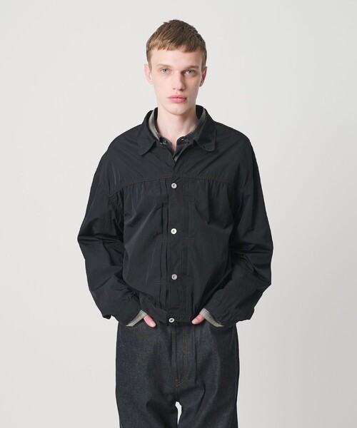 ビンテージ タフタ トラッカー ジャケット（ブルゾン）｜MONKEY TIME