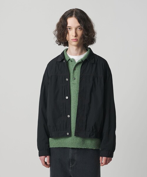 ビンテージ タフタ トラッカー ジャケット（ブルゾン）｜MONKEY TIME