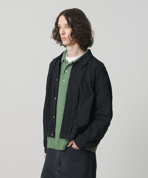 ビンテージ タフタ トラッカー ジャケット（ブルゾン）｜MONKEY TIME