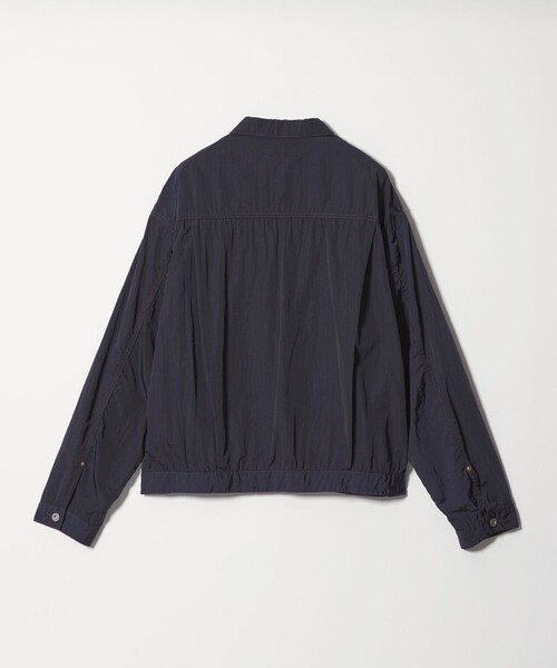 MONKEY TIME（モンキータイム）の「ビンテージ タフタ トラッカー ジャケット（ブルゾン・メンズ・ネイビー/ブラック・S/M/L/XL）」の5枚目の写真