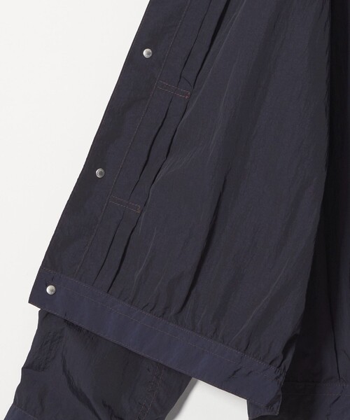 MONKEY TIME（モンキータイム）の「ビンテージ タフタ トラッカー ジャケット（ブルゾン・メンズ・ネイビー/ブラック・S/M/L/XL）」の7枚目の写真