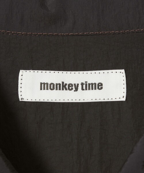 MONKEY TIME（モンキータイム）の「ビンテージ タフタ トラッカー ジャケット（ブルゾン・メンズ・ネイビー/ブラック・S/M/L/XL）」の9枚目の写真