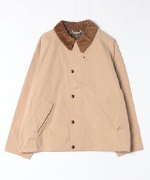 Barbour（バブアー）の「【TRANSPORT / トランスポート】ピーチスキン コットン ショートレングスブルゾン（ブルゾン）」