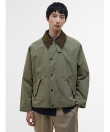Barbour（バブアー）の「【TRANSPORT / トランスポート】ピーチスキン コットン ショートレングスブルゾン（ブルゾン）」