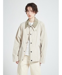 Barbour（バブアー）の「【TRANSPORT / トランスポート】ピーチスキン コットン ショートレングスブルゾン（ブルゾン）」