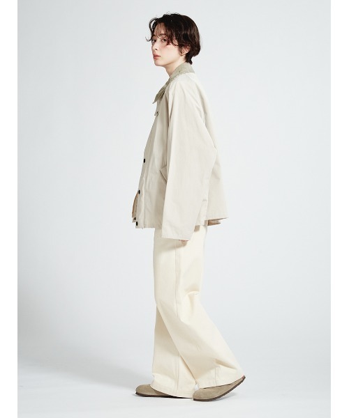 Barbour（バブアー）の「【TRANSPORT / トランスポート】ピーチスキン コットン ショートレングスブルゾン（ブルゾン・メンズ・ダークグリーン/グリーン/ライトベージュ・36/34/42/40/38）」の5枚目の写真