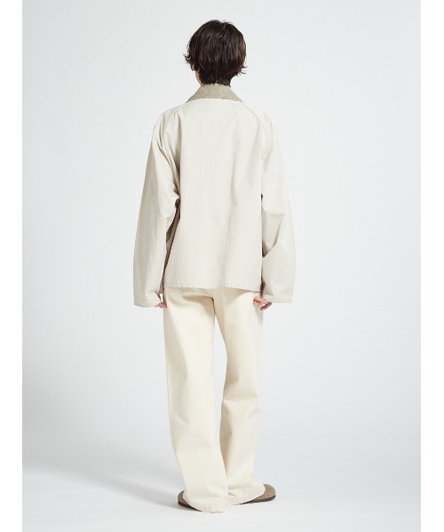 Barbour（バブアー）の「【TRANSPORT / トランスポート】ピーチスキン コットン ショートレングスブルゾン（ブルゾン・メンズ・ダークグリーン/グリーン/ライトベージュ・36/34/42/40/38）」の6枚目の写真