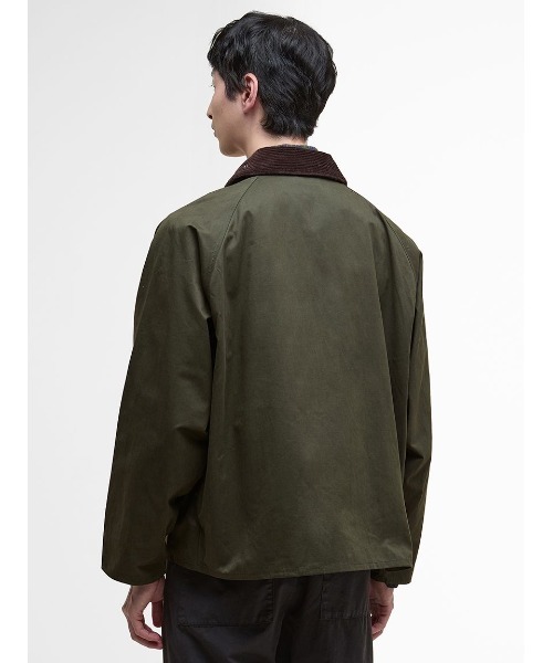 Barbour（バブアー）の「【TRANSPORT / トランスポート】ピーチスキン コットン ショートレングスブルゾン（ブルゾン・メンズ・ダークグリーン/グリーン/ライトベージュ・36/34/42/40/38）」の10枚目の写真